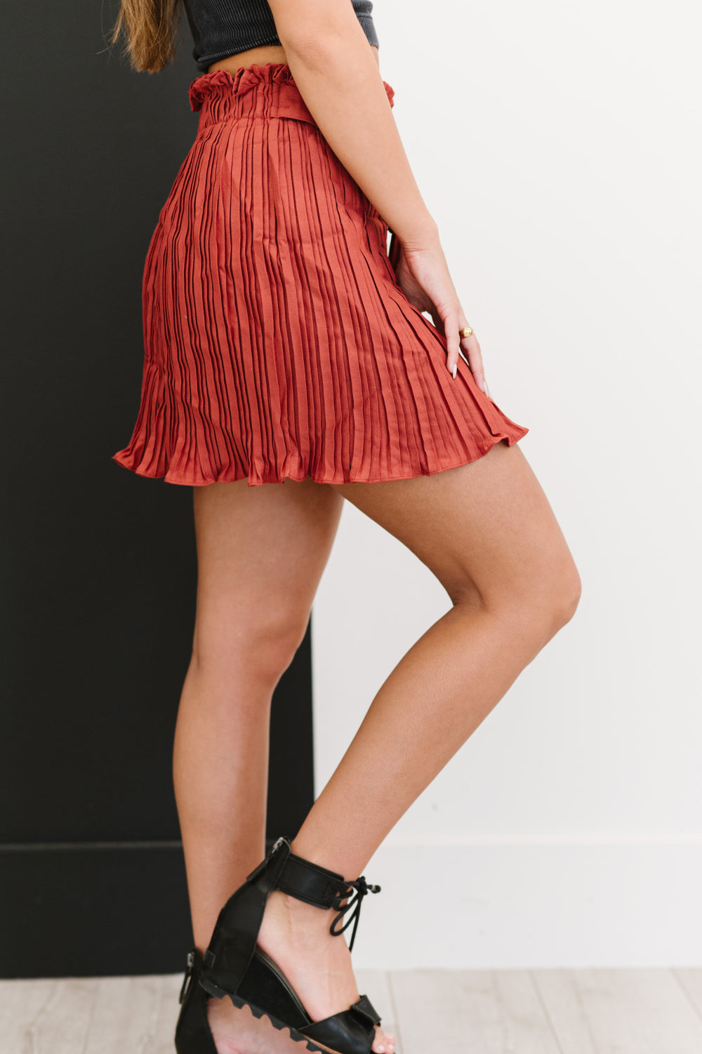 SHOPIRISBASIC Bubbly Personality Pleated Skirt